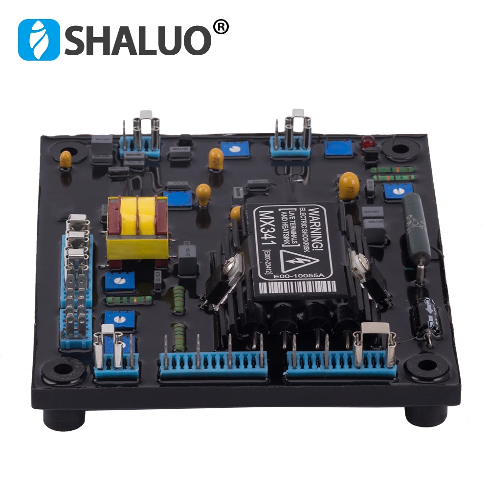 Regulador de Tensão Diesel sem Escova Regulador de Alimentação Gerador Automático Permanente Alternador Estabilizador Mx341 Avr Ímã 5 Gerador automático regulador de tensão mx341 avr