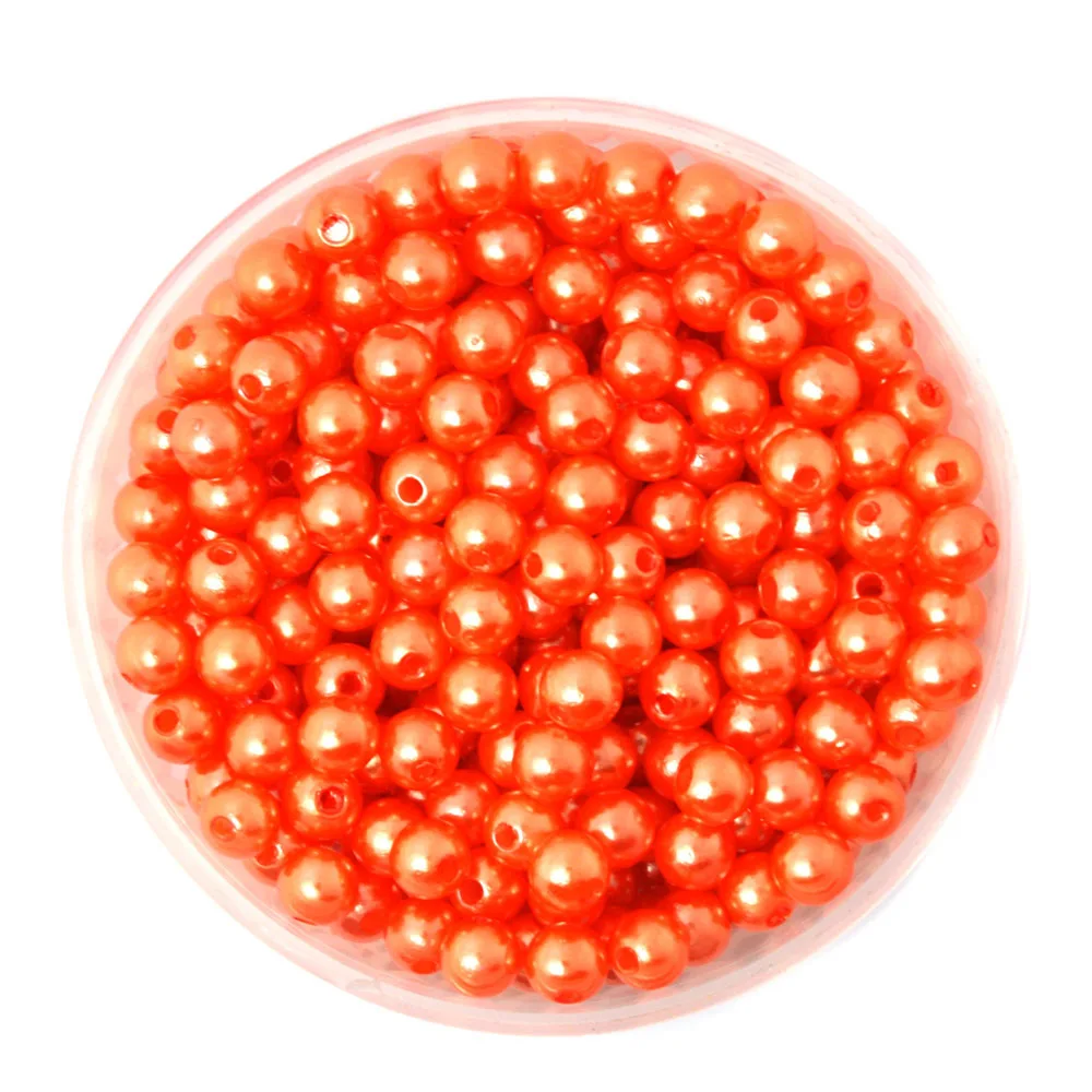 

Round Approx 1000pcs/lot Orange Color 6mm Dia. Imitation Pearl Plastic Beads Wholesale for Jewelry Making CN-BSG01-02ORR