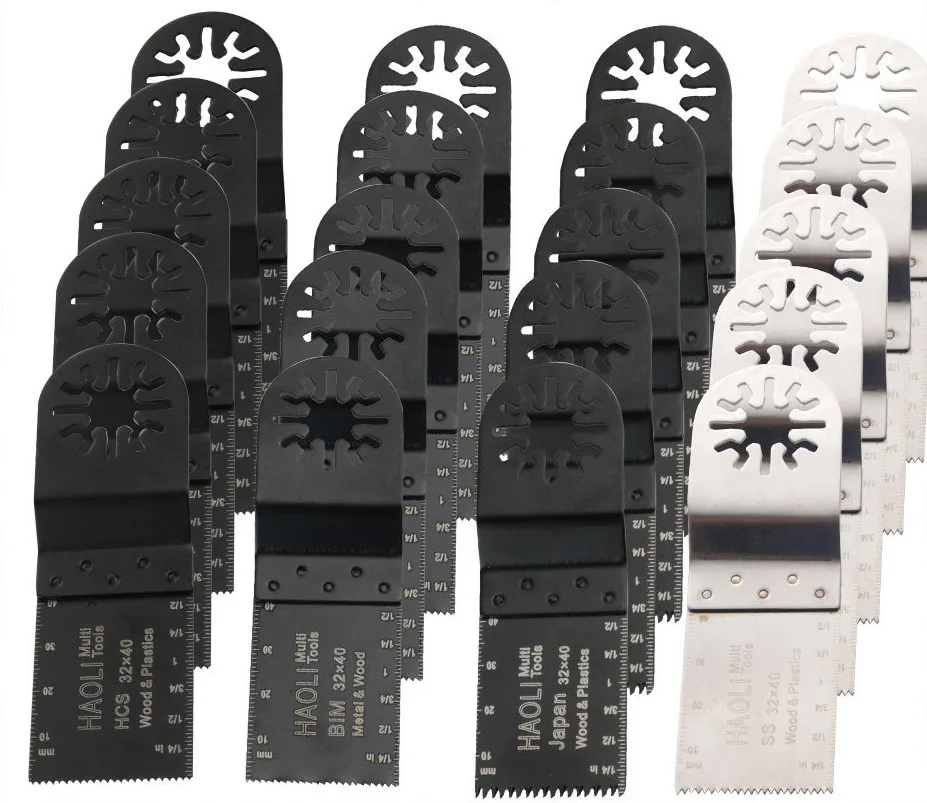 

Hot sale 20 pcs 32mm oscillating tool saw blades accessory for multifunction electric tool as Fein multimaster,Dremel power tool