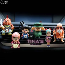 

car perfume dragon ball cartoon doll cool styling outlet air freshener 8pcs/lot