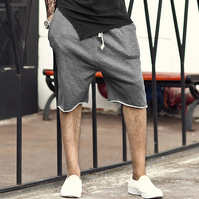 Acquistare Pantaloncini e Shorts summer new sweatpants shorts men