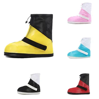 

Boy Raincoats Reusable Waterproof Overshoes Shoe Covers Shoes Protector Men&Women's&Children Rain Cover for Shoes Accessorie 45