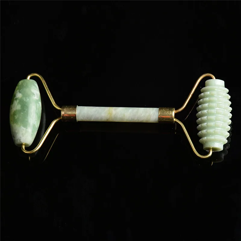 Natural Facial Beauty Massage Face Lift Tools Artificial Jade Roller Face Thin Massager