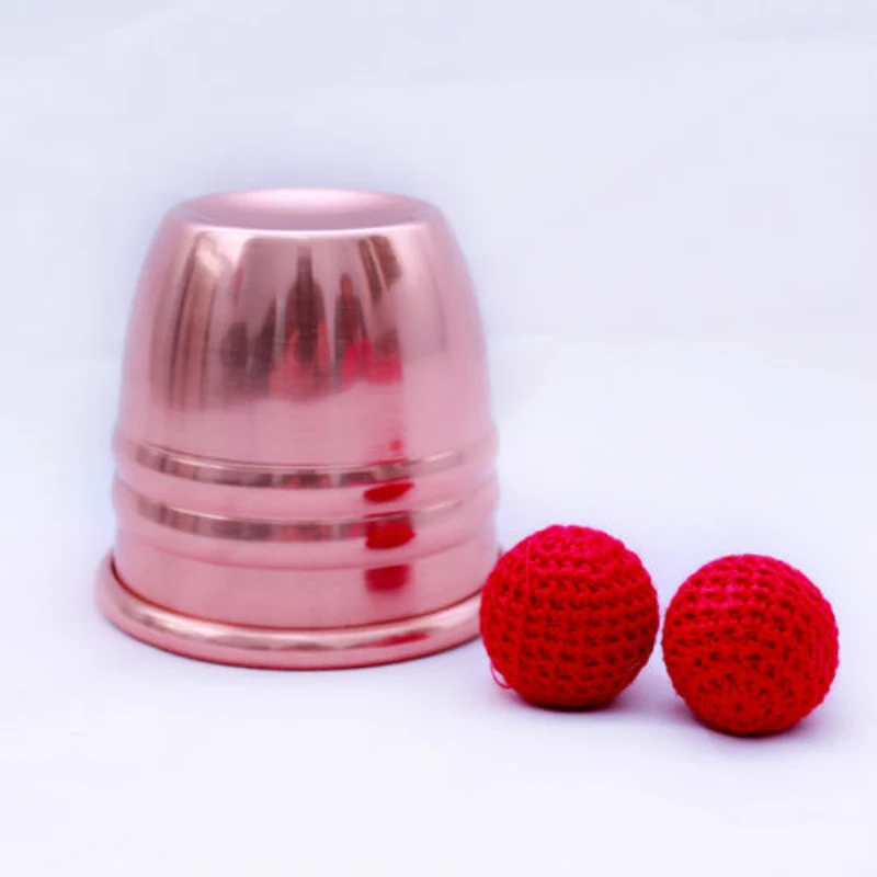 Empire Brass Cup And Balls Stage Illusion Magic cup magic tricksin Magic Tricks