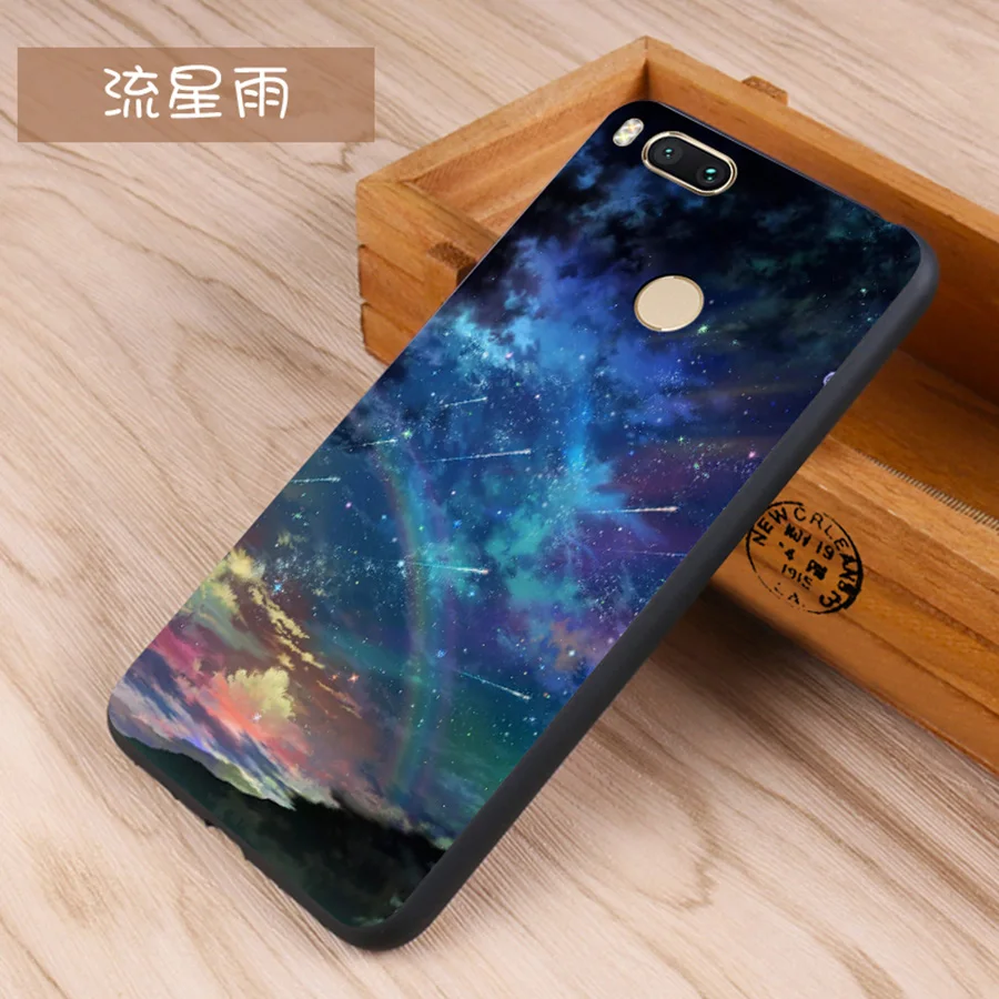 ALIVO для Xiaomi mi A1 красочный чехол мультфильм мягкого силикона задняя крышка