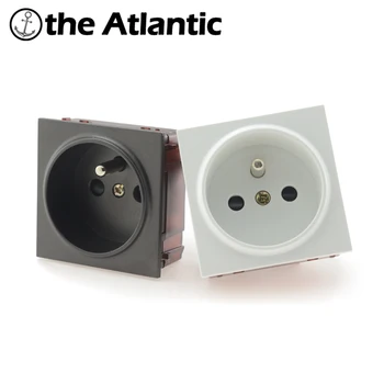 

GY Series- Socket DIY Parts White/Black Plastic Materials,FR standard, Function Key For FR Wall Socket French Standard Customize