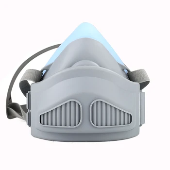 

Dust Mask Particulates Half Face Adjustable Strip Mask Respirator with Cotton Filter Protective For Renovation, Mining, Welding
