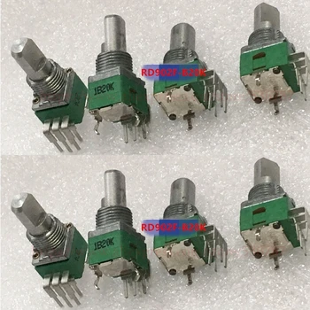 

10PCS ALPHA rotary pot 15 6 Pin RD902F-40E1-15F-1B20K Accessories for repair DJ mixer repair