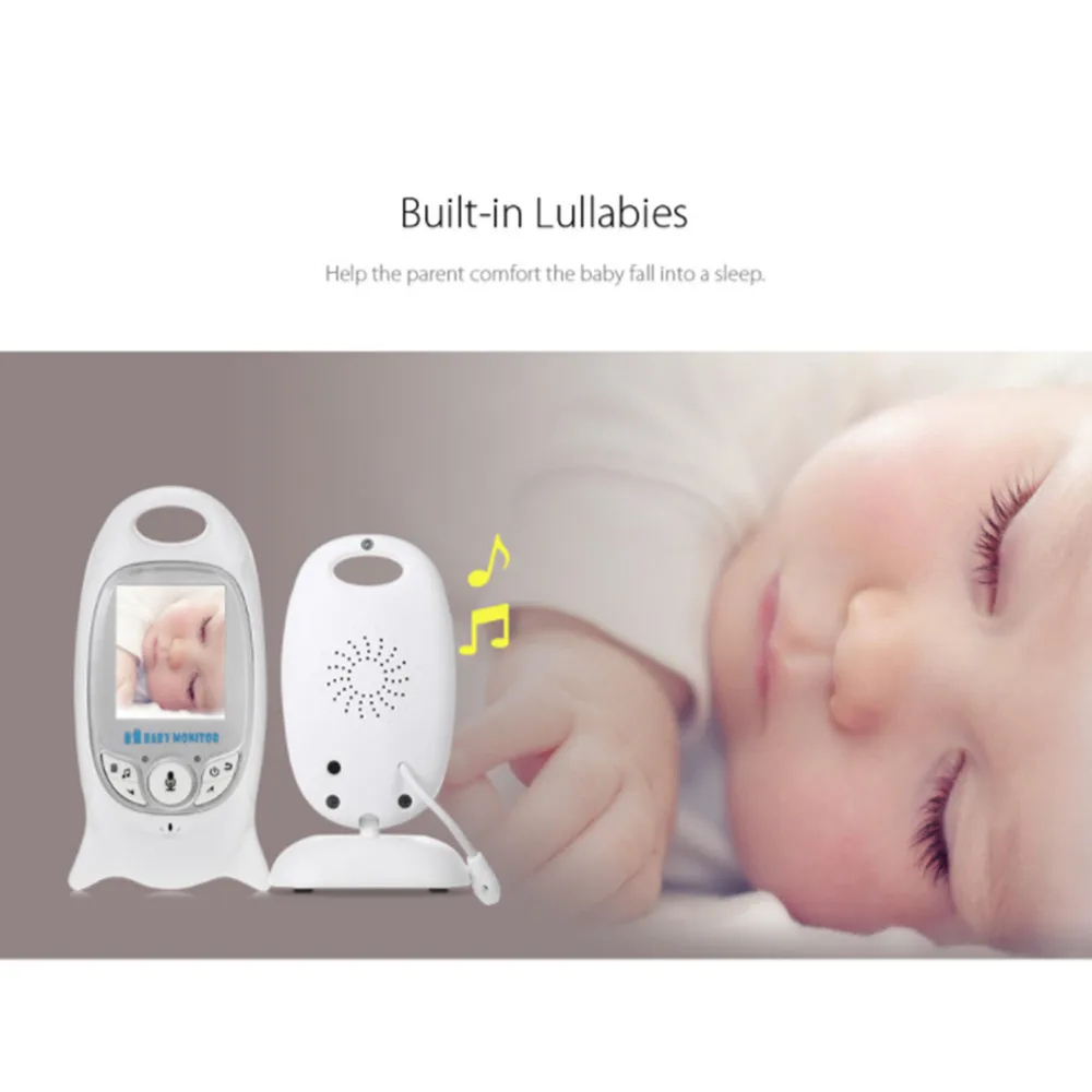 Online Bayi Video Nirkabel Bayi Radio Babysitter Digital Baby Audio Night Vision Pemantauan Suhu Radio Pengasuh