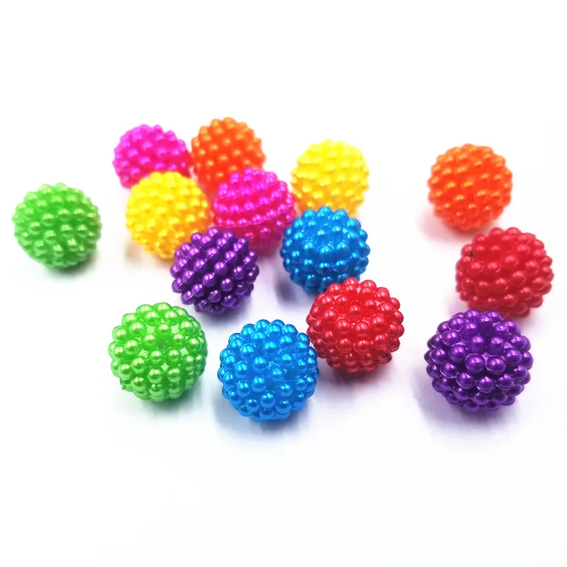 

50/40/30PCS Handmade Material DIY Necklace Bracelet Making Loose Beads Jewelry Accessories round Bayberry ball 10mm/12mm/14mm