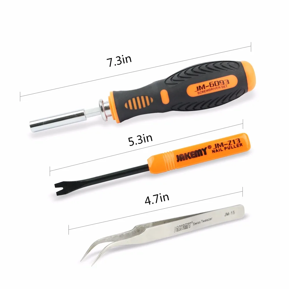 

JAKEMY Precision Screwdriver Set Professional Repair Hand Tools Kit For Mobile Phone Laptop Computer DIY Repair Ferramentas