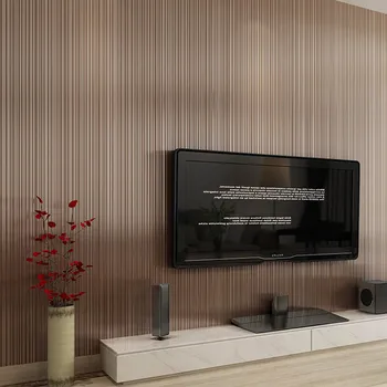 

0.53m×9.5m Simple Luxury Modern Striped Wallpaper For Walls 3 D Bedroom Living Room Sofa Tv Background Stripes Wall Paper Rolls
