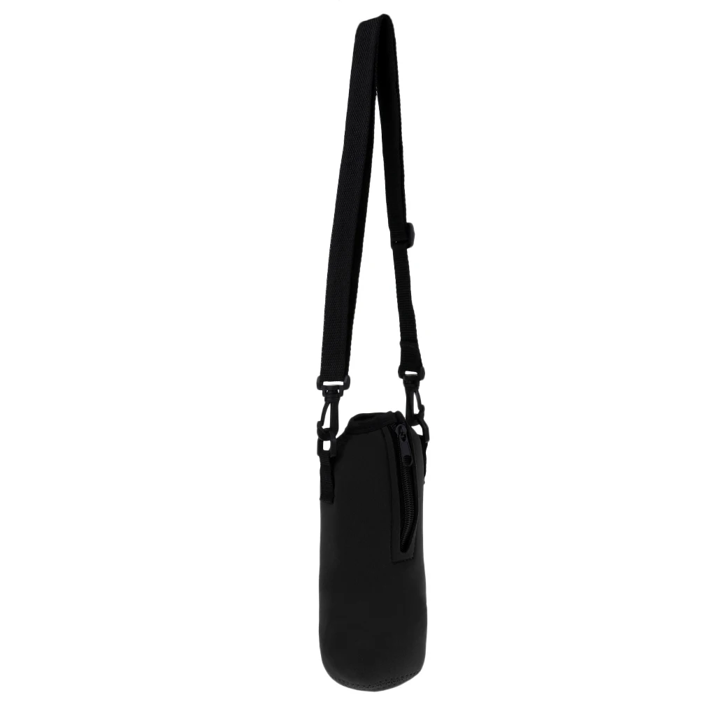 750ml Sports Water Bottle Holder Sleeve Bag Neoprene Carry Pouch Case for Outdoor Camping Hiking Backpacking Running Cycling