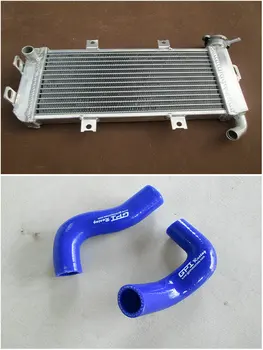 

for Kawasaki Ninja EX 650 650r EX650 EX650R 2006-2008 06 07 08 Radiator and blue hose