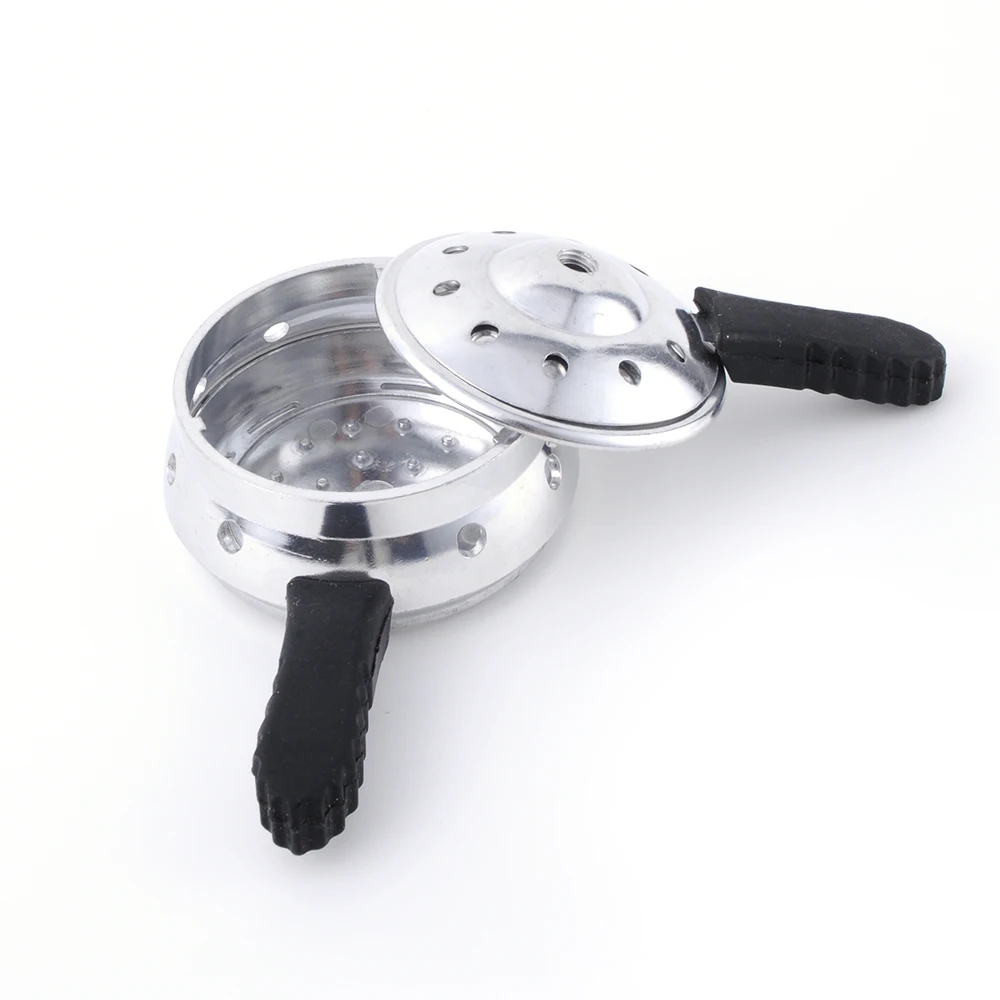

GERUI Tobacco Charcoal Holder Hookah Hose Bowl Hookah Accessories Stainless Steel Box Heat For Healthy 208P