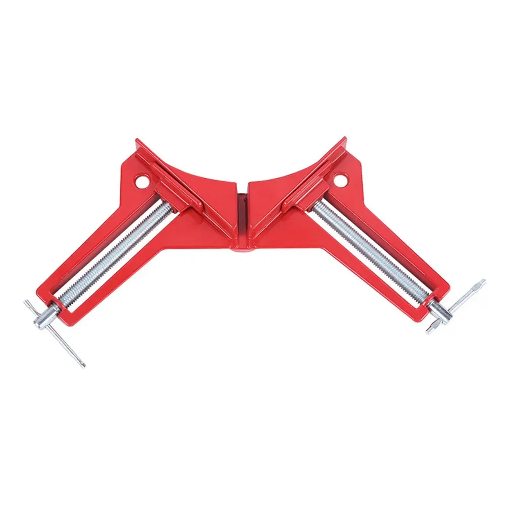 

Aluminum Alloy 90 Degree Right Angle Clamp Picture Frame Corner Clamp Clip Woodworking Right Corner Holder Tool
