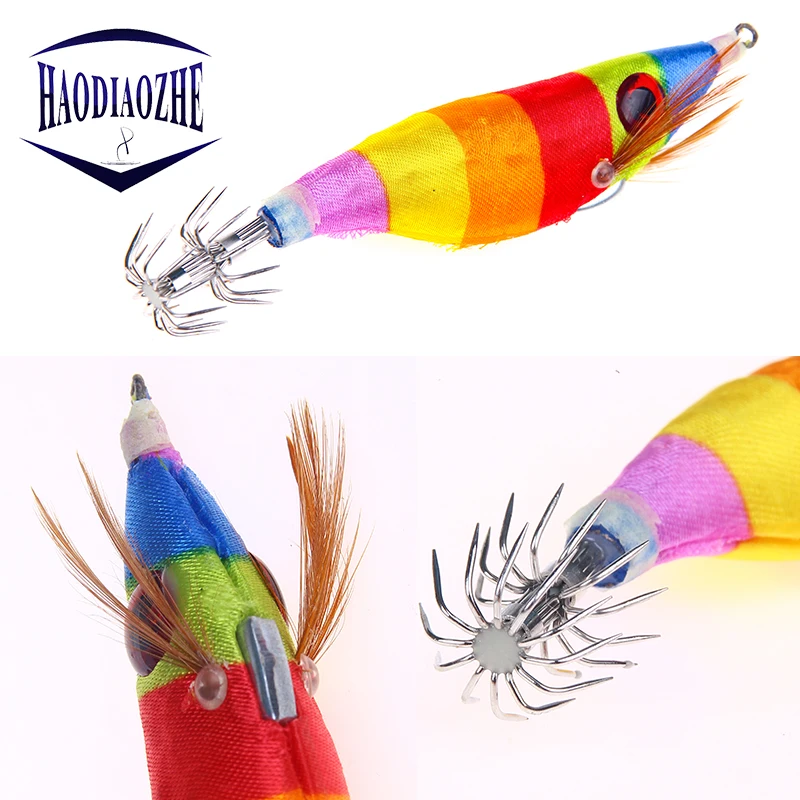 الرقصة الروبيان الصيد إغراء الحبار الحبار طُعم صلب مضان الخشب مضيئة الروبيان مع السنانير Pesca Wobblers الصيد معالجة الرقصة الروبيان الصيد إغراء الحبار الحبار طُعم صلب مضان الخشب مضيئة الروبيان مع السنانير Pesca Wobblers الصيد معالجة