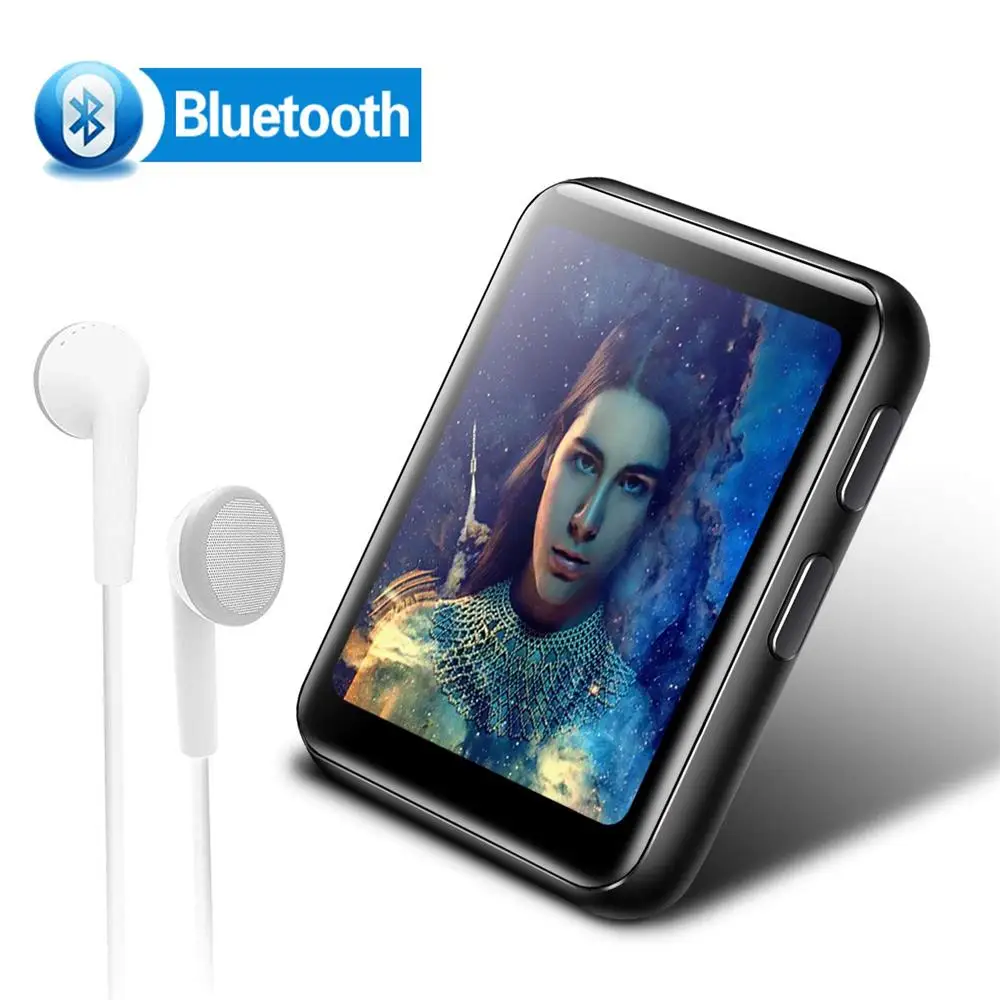 Мини mp3 плеер с клипсой Bluetooth портативный музыкальный Hi Fi металлический