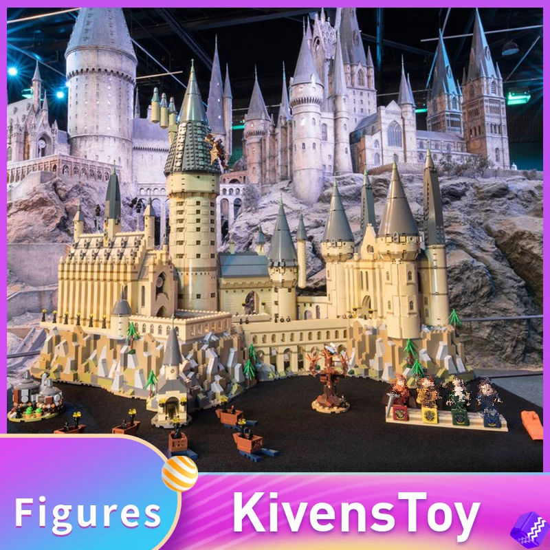 

Compatible with LegoINGly 71043 Movie Magic Harri Potter Hogwarts Castle Building Blocks Educational Toys 6742Pcs