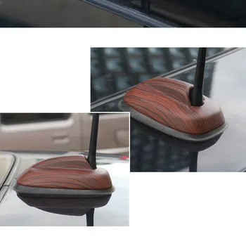

For mini cooper s F55 F56 2014+ pink Mahogany brown carbon fiber . antenna base cover super accessories