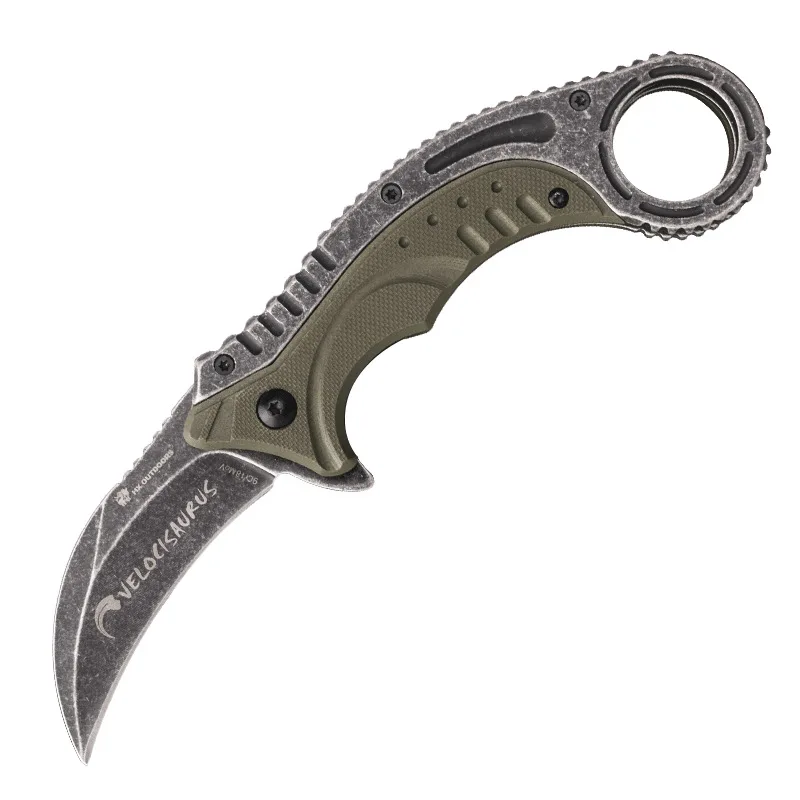 HX на открытом воздухе 9Cr18Mov Karambit складной нож сталь+ K10 ручка утилита тактический рескус коготь ножи кемпинг Охота EDC нож инструмент