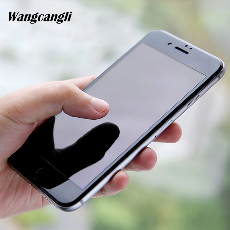 4D Защитное стекло для iphone 7 Полное покрытие экрана жесткий край защита закаленное