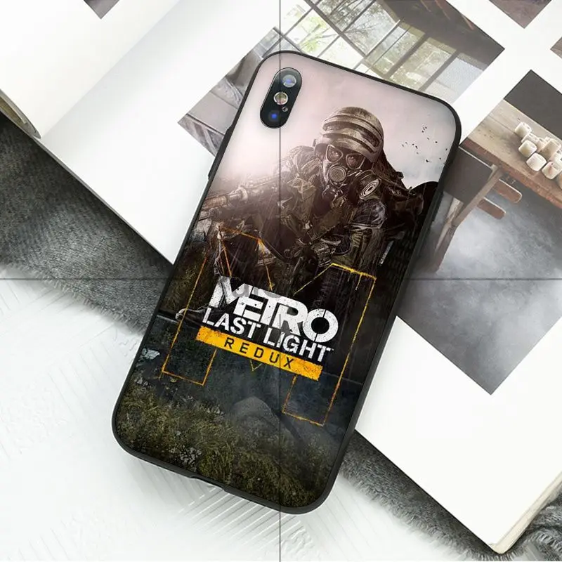 Ruicaica Game Metro 2033 Роскошный Уникальный Дизайн чехол для телефона iPhone 8 7 6 6S Plus 5 5S SE XR X XS