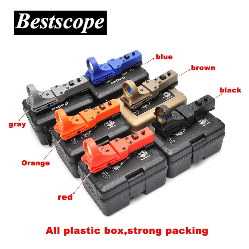 Red Dot Scope EX 182 Element SeeMore Railway Reflex C-MORE Red Dot Sight 6 Color Optics Hunting Scope red dot sight