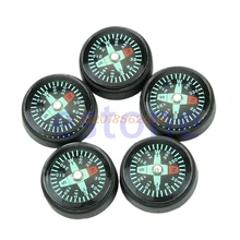 Портативный карманный компас браслет для пеших прогулок, кемпинга, путешествий на открытом воздухе Шестерни 5 шт.# H030