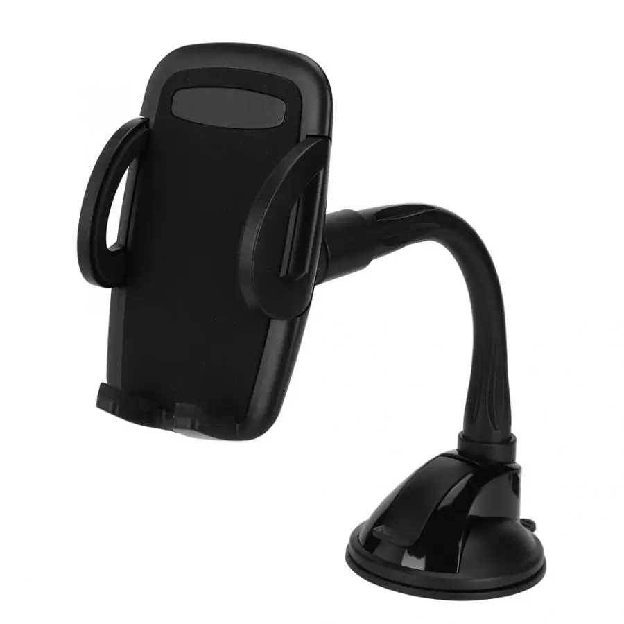 

Phone Holder Stand Telefon Tutucu 360° Rotating Long Arm Car Mobile Phone Mount Bracket Windshield Anti-Skid Suction Cup