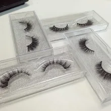 Ручной работы реального норки полосы ресниц 3d норки Lashes Hi gh качество Макияж красоты