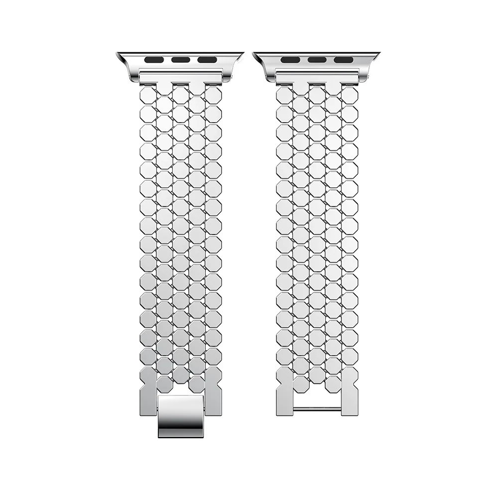 Essidi для Apple Watch Series 5 4 3 2 1 металлические Смарт часы с заменой ремешка ремешок части