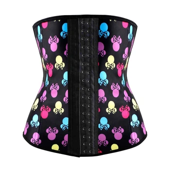

Slimming Reduce Latex Colombia Wasist Shaper Corset Colorful Latex Waist Cincher Shape Shapewear Corset L42645
