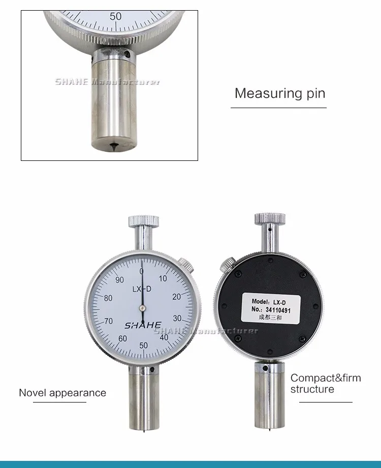 Цифровой Измеритель Твердости на суше, цифровой измеритель твердости, LX-D