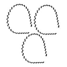 3 шт. спиральная повязка на голову Прочный Удобный Премиум модные практичные волнистые аксессуары для волос головной убор повязка на голову головной убор