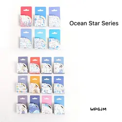 Новинка 2018 года клейкие ленты и оригинальный Ocean Star серии Дневник стикеры подходит для мм девочек 15 мм x 7 м