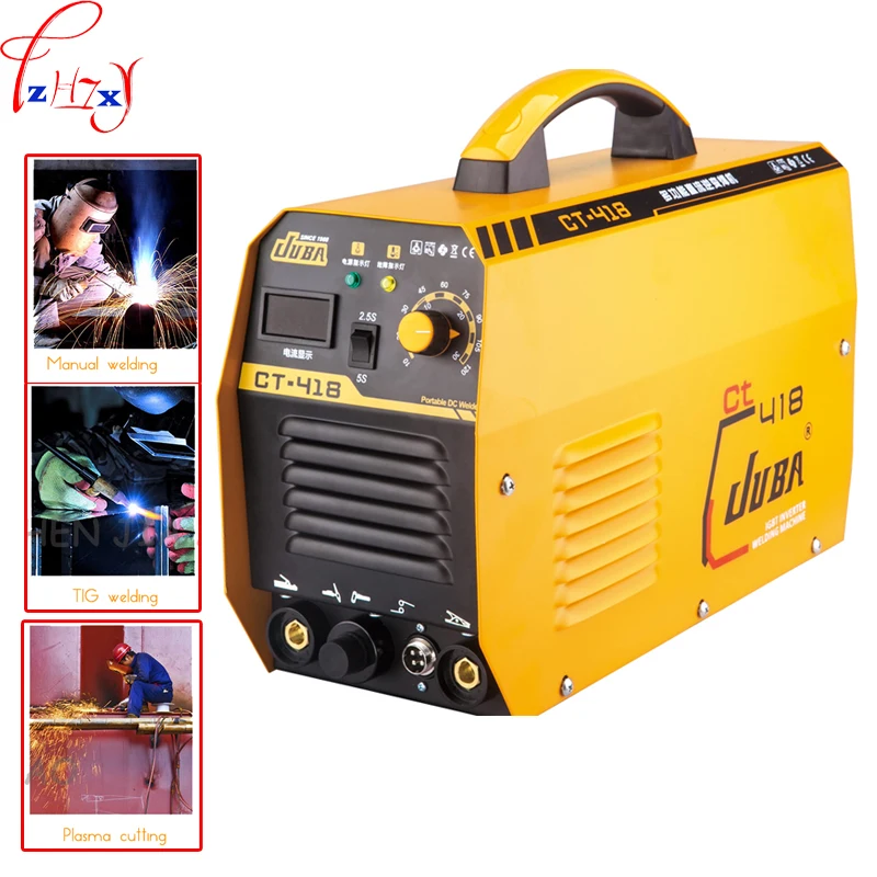 1 шт. CT-418 инвертор IGBT DC 3 в TIG/MMA плазменной резка 220 В аргонно дуговой сварочный
