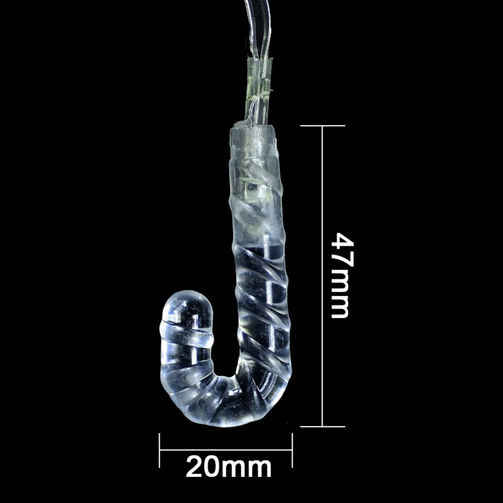 4 м 20LED конфетный тростниковый светильник струнный свет Рождество праздник Фея светящаяся гирлянда для Рождественская елка патио вечерние