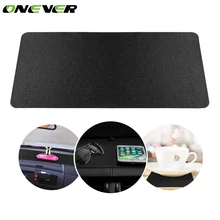 Onever Универсальный Коврик для приборной панели автомобиля против скольжения коврик большого размера Липкий Противоскользящий Коврик клейкий коврик для iPad телефона планшета чашки-клавиши gps