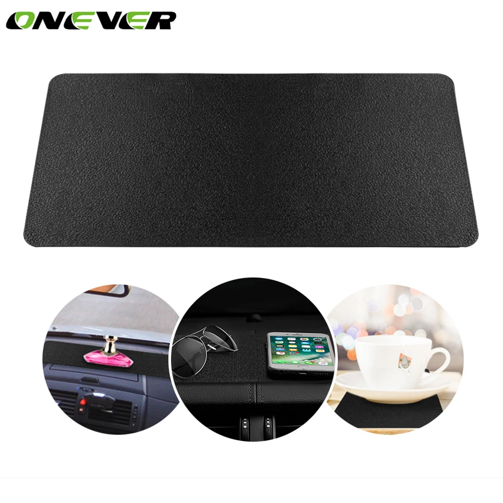 

Onever Universal Car Dashboard Anti Slip Pad Mat Large Size Sticky Anti-slip Pad Adhesive Mat for iPad Phone Tablet Key Cup GPS
