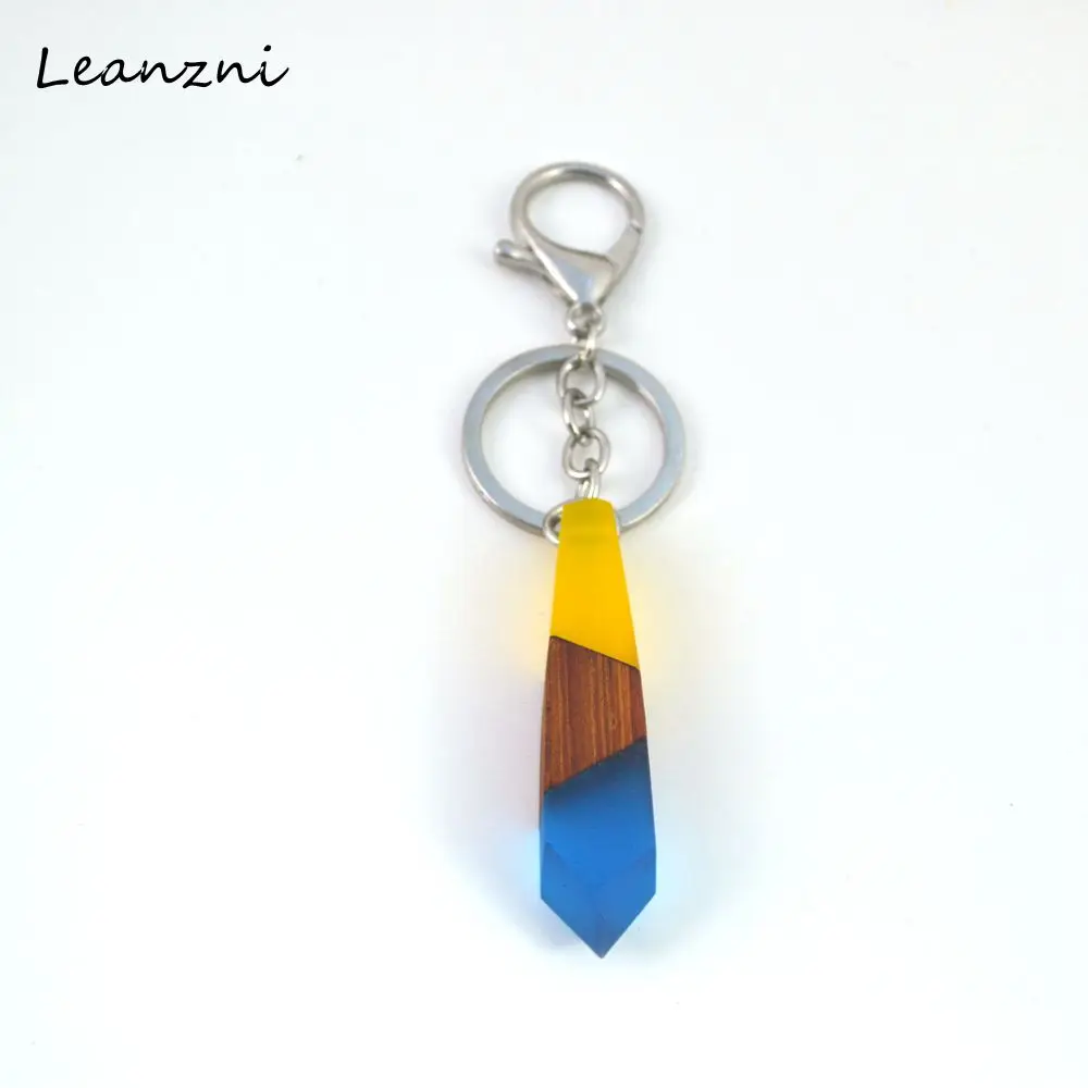 

Leanzni FashionKey chain handmade wooden resin retro gifts, men and women applicable to special jewelry E0013