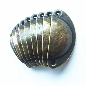 

10PCS Retro Metal Kitchen Drawer Cabinet Door box Handle Furniture Knobs Handware Cupboard Antique Iron Handle For Drawer Cabin