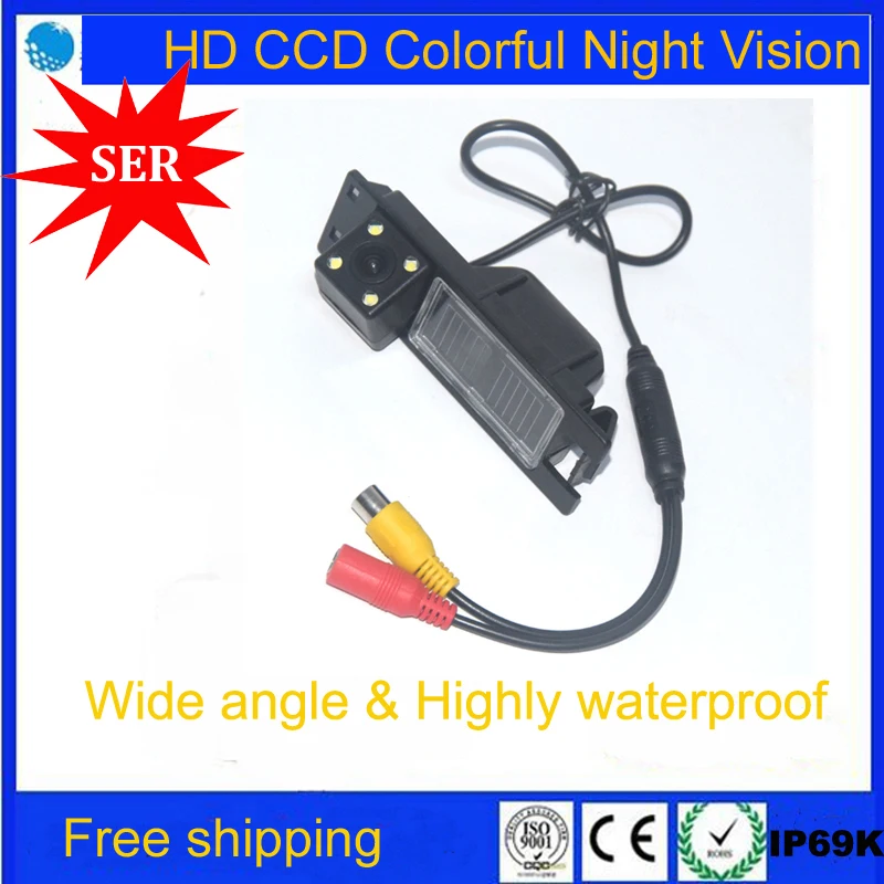 

For Opel Astra J of 2013 ,Vectra Antara Corsa Zafira Car Rear view Camera CCD night vision camera waterproof Reversing Camera