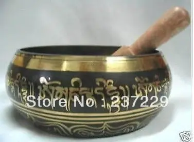 

Wholesale price fast SHIPPING ^^^^Stunning.tibet Buddhism singing bowl diameter