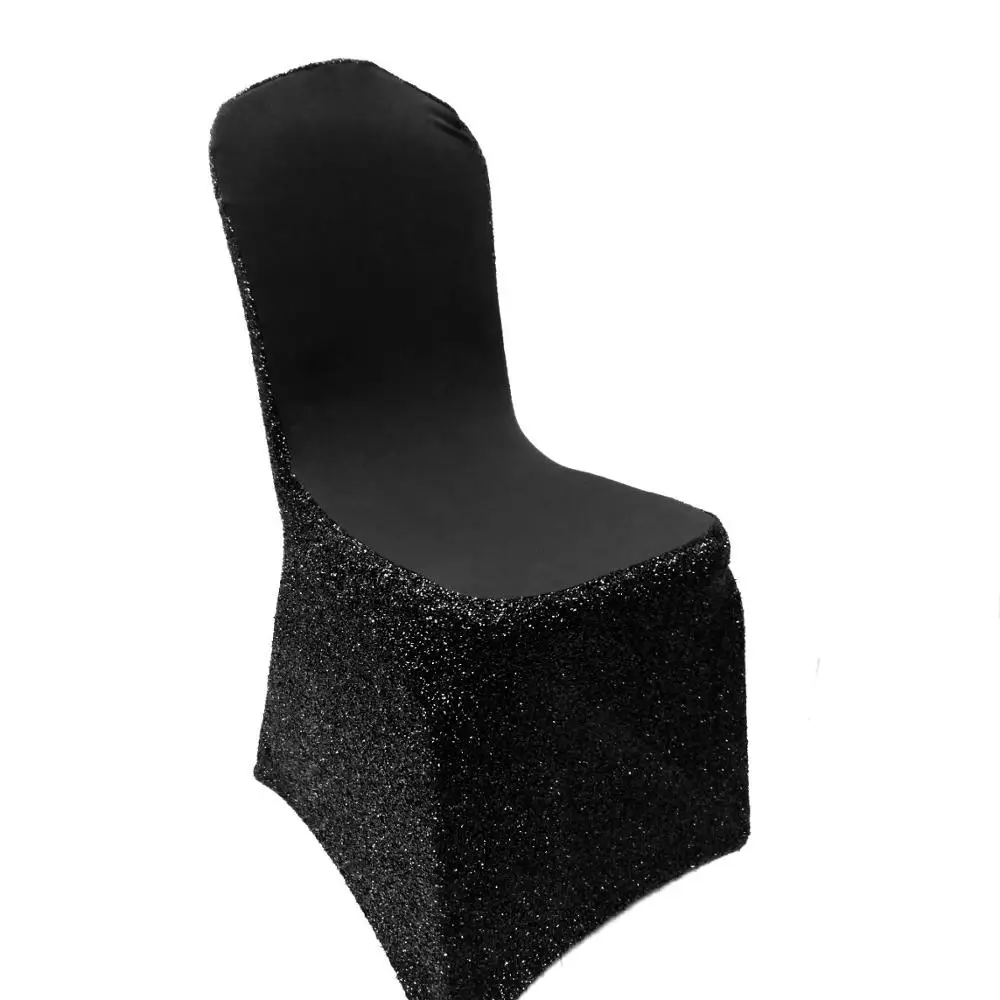 

JIAORUI Shiny T-type stage stretch chair cover