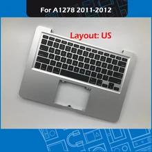 Ноутбук A1278 Топ чехол с американской клавиатурой для Macbook Pro 1" A1278 Топ чехол Упор для рук Замена 2011 2012 год EMC2419 2555 2554