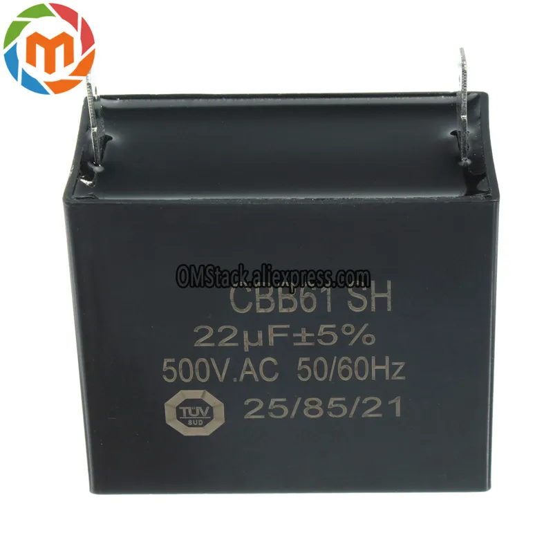 1PC-New-Arrival-CBB61-SH-22uF-MFD-500V-AC-50-60Hz-E232607-Generator-Capacitor-AVR-Capacitors (1)