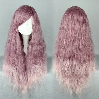

Valentine SALE Colorwig Wavy Long Hair wig.Mermaid wig Scene wig Lolita Cosplay