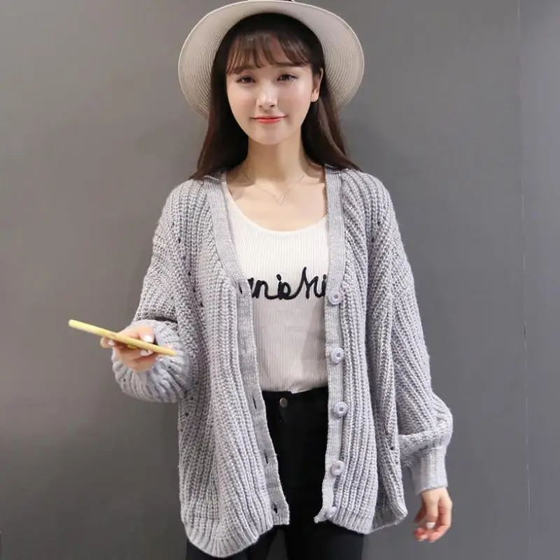 2019 Spring New Arrival Thick Needle Mohair Coat Sweater