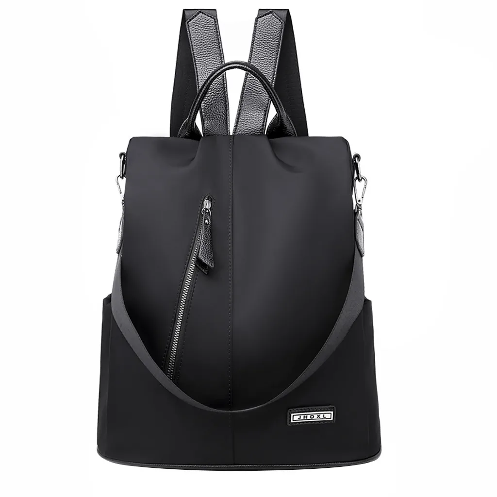 

Women Backpack Solid Color Wild Shoulder Bags Fashion Leisure Travel Bag Student Backpack Backpack Bags Sac A Dos Femme #BL6
